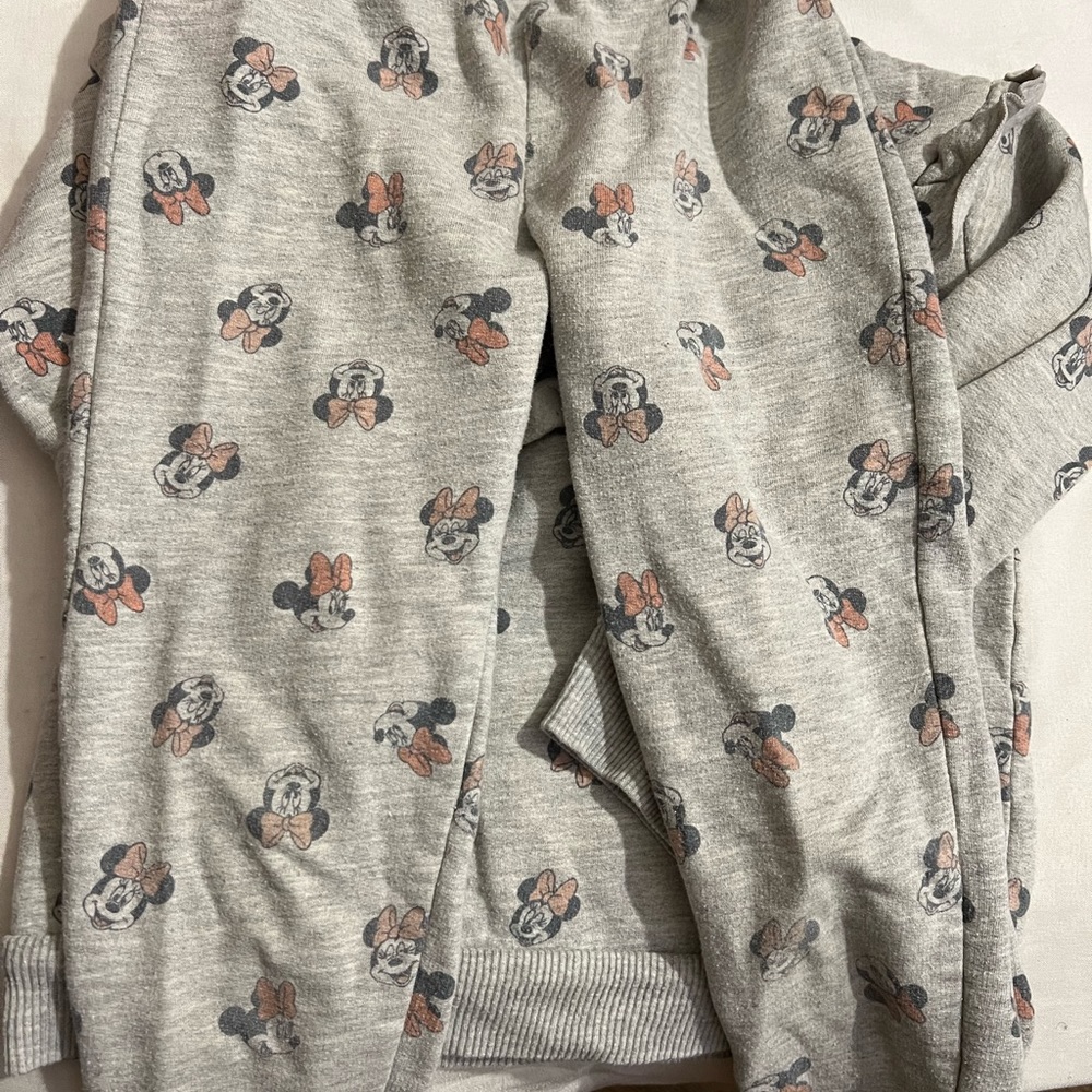 Toddler girls Disney Minnie Mouse sweat set